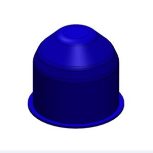 2x Abdeckkappe f. K80® Scharmüller Blau