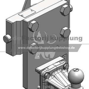 PKW-50 Einsatz W255 S32 83x56 M10 tief
