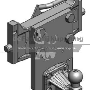 PKW-50 Einsatz W330 S32 83x56 M10 tief