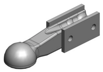 Zugöse absteckbar K80® Kverneland ISO 24