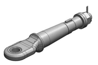 Rundschaftzugöse Cat. 3 Ø42mm konisch 80