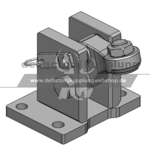 Verriegelung K80® kompl. Manuell 120x70