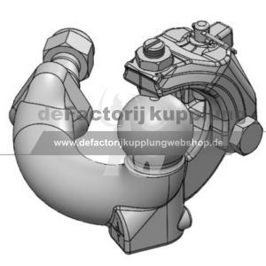 Zwangslenkung K50 R m. Niederhalter / Für K80®-Kugeleinsätze