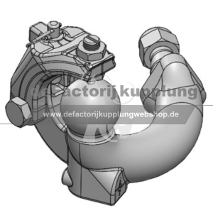 Zwangslenkung K50 L m. Niederhalter / Für K80®-Kugeleinsätze