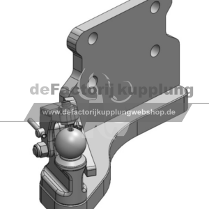 Zwangslenkung K50 LINKS m. Niederhalter Für K80®-Kugeleinsätze