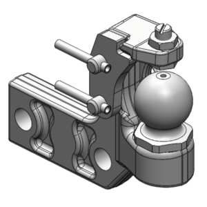 Zwangslenkung K50 R/L m. Niederhalter Für K80®-Lagerböcke / Tragplatten
