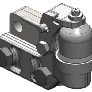 Zwangslenkung K50 L m. Niederhalter Für K80®-Lagerböcke / Tragplatten