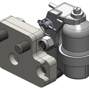 Zwangslenkung K50 R m. Niederhalter Für K80®-Lagerböcke / Tragplatten