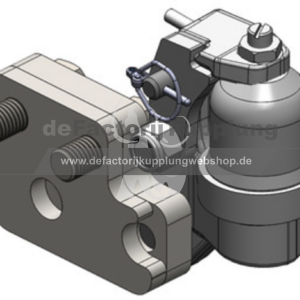 Zwangslenkung K50 R m. Niederhalter Für K80®-Lagerböcke / Tragplatten