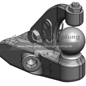 Zwangslenkung K50 R m. Niederhalter Für K80®-Kugeleinsätze