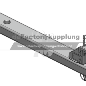 Zugpendel 90x50 L857mm Cat. 2 Ø31,5mm