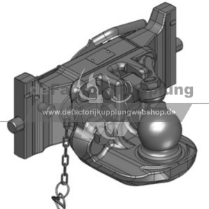 K80® Kugeleinsatz W390 S32 140x80 M20 Schwarz