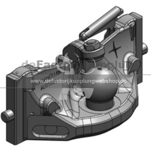 K80® Kugeleinsatz Guss W390 S32 4t JD-Grün