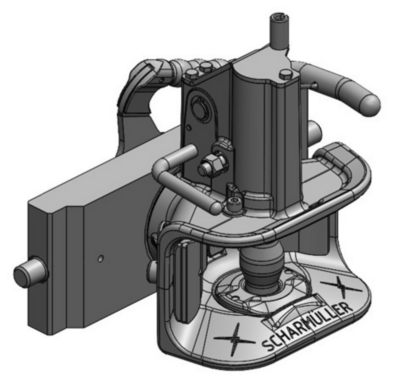 Zugmaul Automatik W314 S30 CBM CH-I (Ø38mm) 	Schwarz