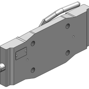 Adapterplatte W390 160x100 M20