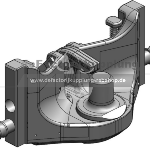 Pitonfixeinsatz Guss W330 S32 Schwarz