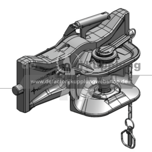 Zugmaul Manuell W390 S32 CHS SE-G (Ø38mm) (AGCO-Grau)