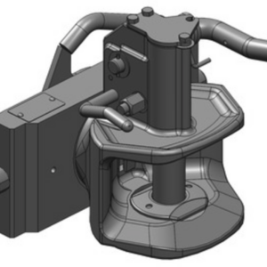 Zugmaul Automatik W255 S32 K2 A10 (Ø31,5mm) Schwarz