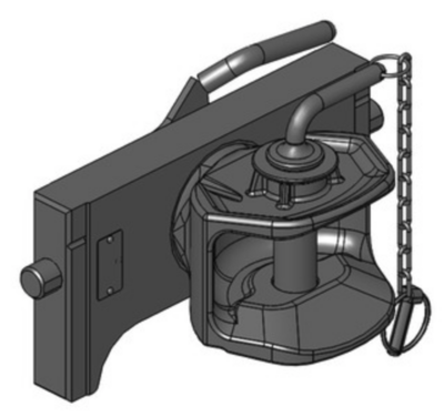 Zugmaul Manuell W320 S38 Orlandi K1 (Ø31,5mm)