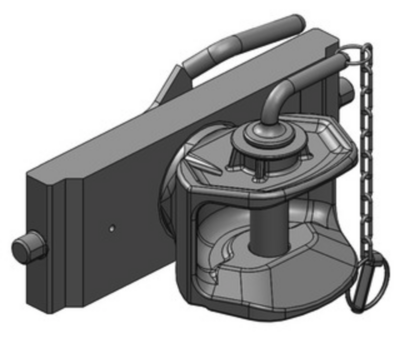 Zugmaul Manuell W335 S30 Cramer K1 (Ø31mm)