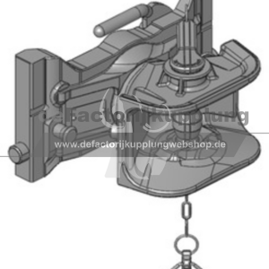 Zugmaul Manuell W311 S30 Fendt CHS (Ø38mm)