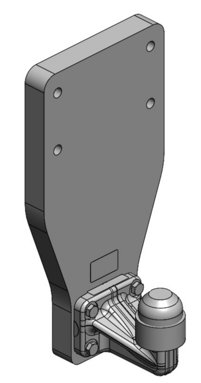 ISO-50 (PKW) Anhängebock Manitou MRT 226