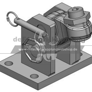 Verriegelung K80® komplett Manuell 120x70