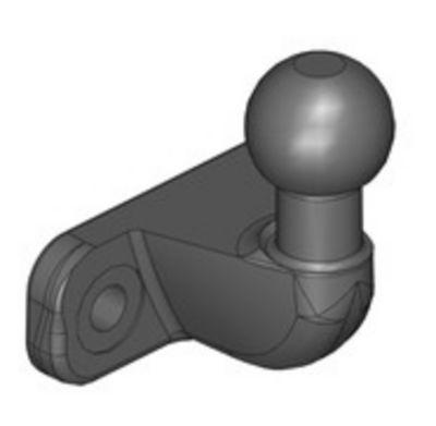 Flanschkugel D50 174/067