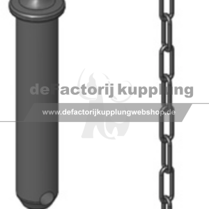 Kuppelbolzen m. Griff Ø31,5x167