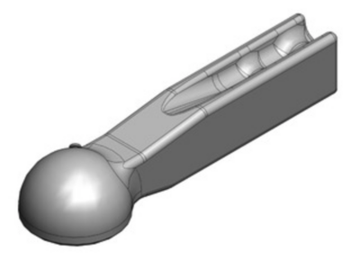 Zugöse K80 80x65 L375 H