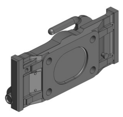 Adapteplatte W295 JSV 140x80 M16