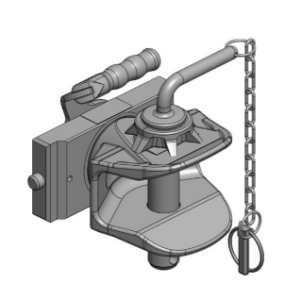 Zugmaul Manuell W200 S25 KN (Ø31,5mm) (JD-Grün)